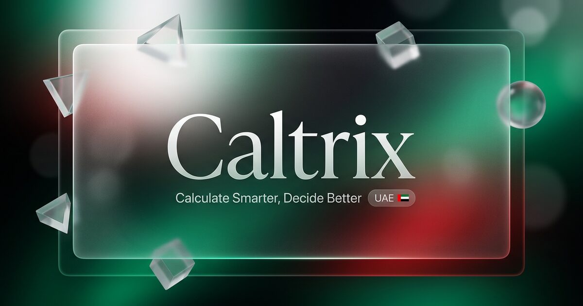 Caltrix UAE — Smart Calculators for VAT, Loans, Salary & More
